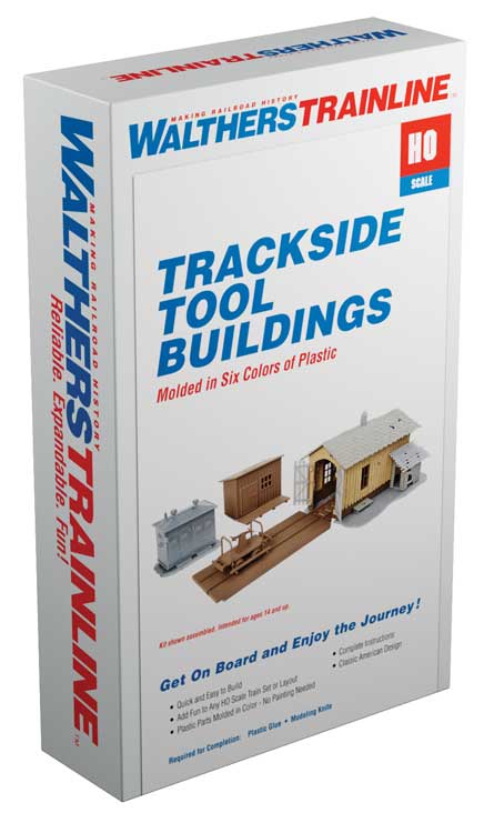 Chargez l&#39;image dans la visionneuse de la galerie, Walthers Trainline HO Trackside Tool Buildings - Kit
