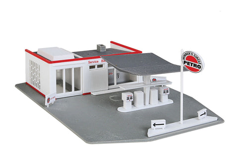 Walthers Trainline HO Gas Station - Kit