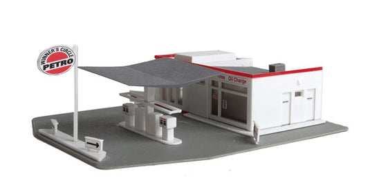 Walthers Trainline HO Gas Station - Kit