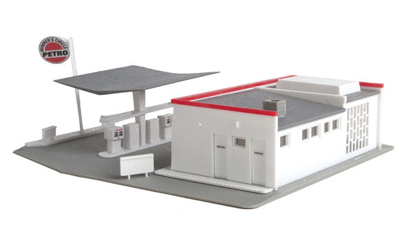 Chargez l&#39;image dans la visionneuse de la galerie, Walthers Trainline HO Gas Station - Kit
