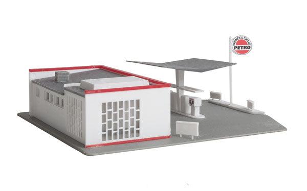 Chargez l&#39;image dans la visionneuse de la galerie, Walthers Trainline HO Gas Station - Kit
