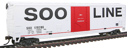 Walthers Trainline HO PD Boxcar 50' SOO