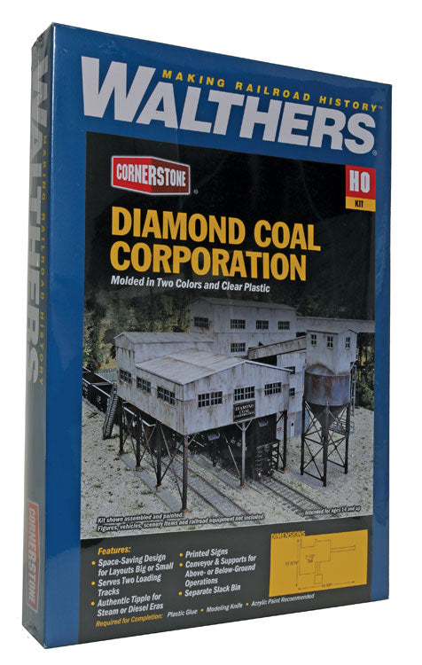 Walthers Cornerstone HO Diamond Coal Corporation - Kit