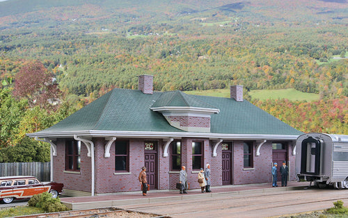 Walthers Cornerstone HO Pella Depot - Kit