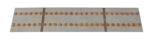 Walthers Cornerstone HO Concrete Track Pads pkg(9) - Kit