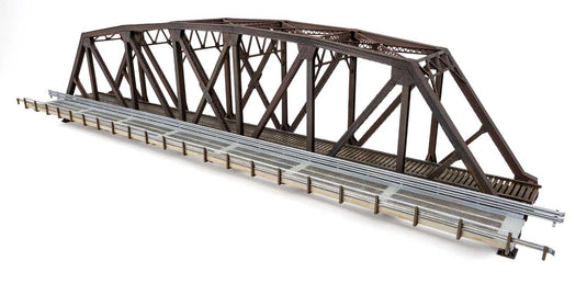 Walthers Cornerstone HO Truss Railroad Bridge with Roadway - Kit