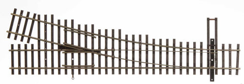 Walthers Tracks HO Code 70 Nickel Silver DCC Friendly Number 4 Turnout - Right Hand