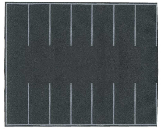 Walthers SceneMaster HO Flexible Self-Adhesive Paved Parking Lot - 7-7/8 x 6-3/16