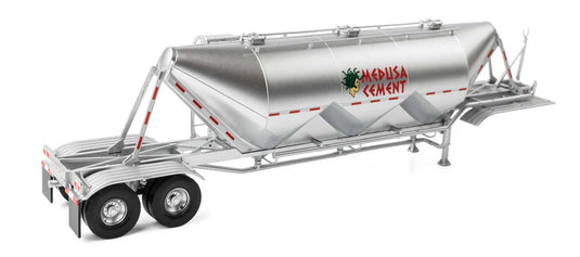 Walthers Cornerstone HO Dry Bulk Semi Trailer - Medusa Cement