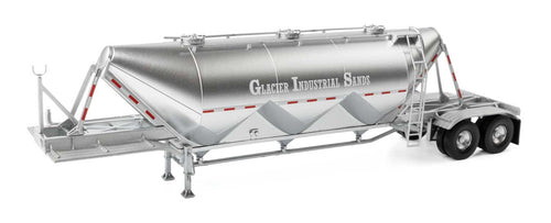 Walthers Cornerstone HO Dry Bulk Semi Trailer - Glacier Sands