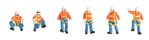 Walthers SceneMaster HO Trackside Workers pkg(6)