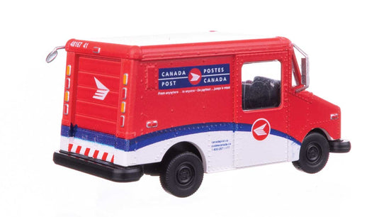 Walthers SceneMaster HO Morgan Olson Long Life Vehicle (LLV) Mail Truck - Canada Post (1998-Present Scheme)