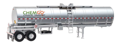 Walthers Cornerstone HO Chemical Tank Trailer - ChemGo