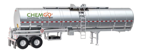 Walthers Cornerstone HO Chemical Tank Trailer - ChemGo