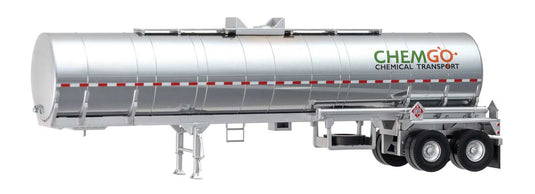 Walthers Cornerstone HO Chemical Tank Trailer - ChemGo