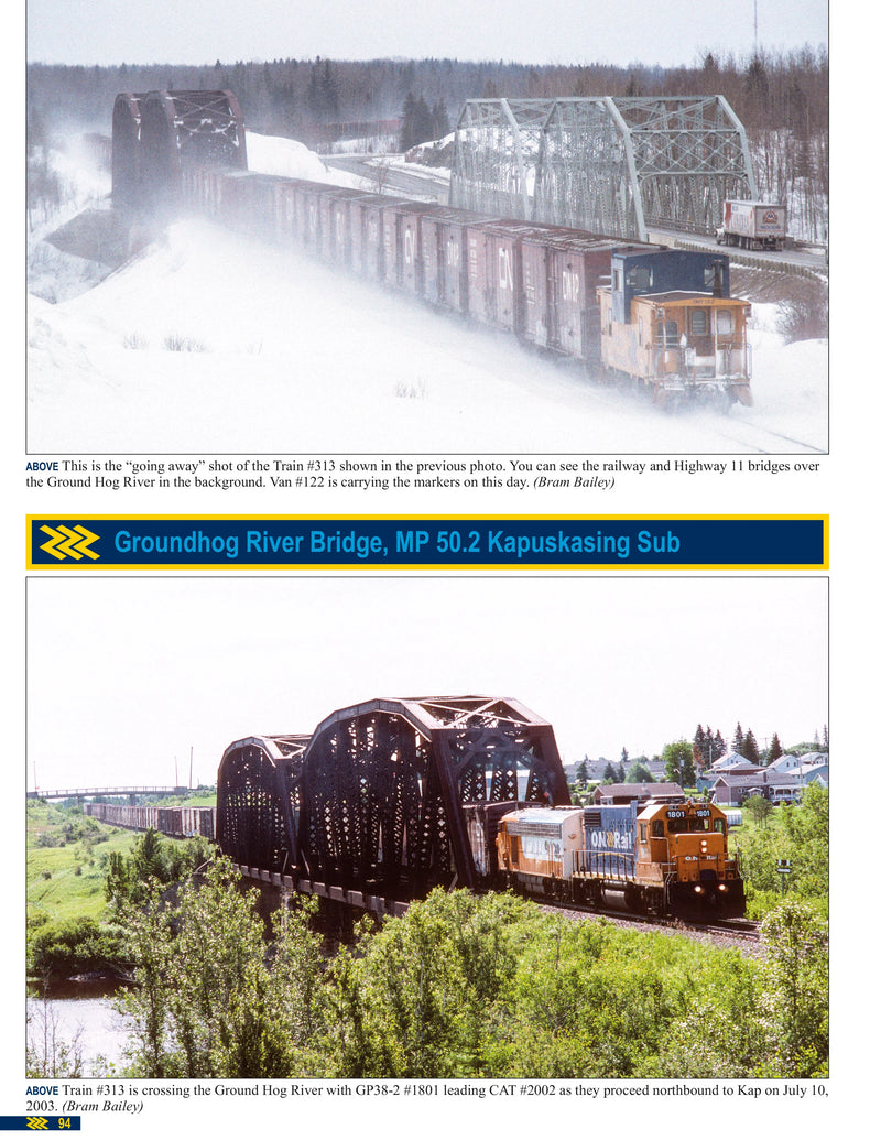 Chargez l'image dans la visionneuse de la galerie, Morning Sun Books - Ontario Northland In Color Volume 2: The Chevron Era - Hardcover 128 Pages All Color
