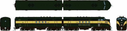 Rapido HO EMD FT A+B Seaboard Air Line (vert et jaune)