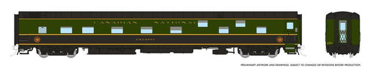 Rapido Trains HO Duplex Sleeper: CNR - 1954 Scheme