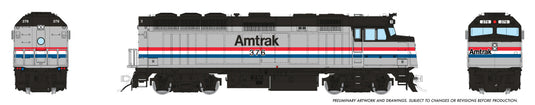 Rapido HO F40PH Amtrak Phase III