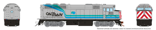 Rapido HO F40PH Caltrain livrée d'origine
