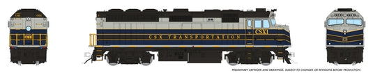 Rapido HO F40PH CSX B&O Heritage