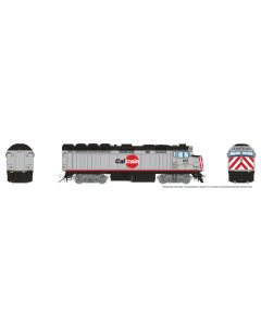 Rapido HO F40PH-2CAT Caltrain rouge noir argent