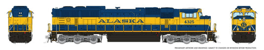 Rapido Trains HO SD70MAC (DC/DCC/Sound): Alaska Railroad