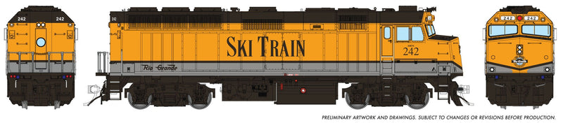 Chargez l'image dans la visionneuse de la galerie, Rapido Trains HO – EMD F40PH Ski Train de Denver nº 242

