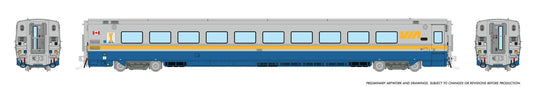 Rapido Trains HO LRC Club Car: VIA Rail - As Delivered