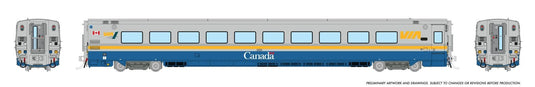 Rapido Trains HO LRC VIA 1 Car: VIA Rail - Canada Scheme