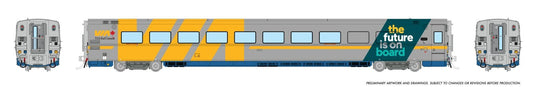 Rapido Trains HO LRC Coach: VIA Rail - The Future Is On Board Wrap