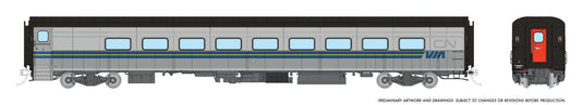 Rapido Trains HO – Voiture-coach Tempo Hawker Siddeley, VIA Rail