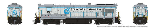 Rapido HO GE B23-7 Lhoist North America (capot haut)