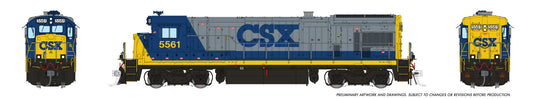 Rapido HO GE B30-7 CSX (livrée YN2)
