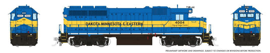 Rapido Trains HO EMD GP40 (DC/DCC/Sound): Dakota, Minnesota & Eastern