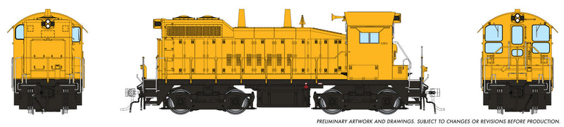 Chargez l'image dans la visionneuse de la galerie, Rapido HO EMD SW10 Industrielle sans lettrage – Jaune (1106528)
