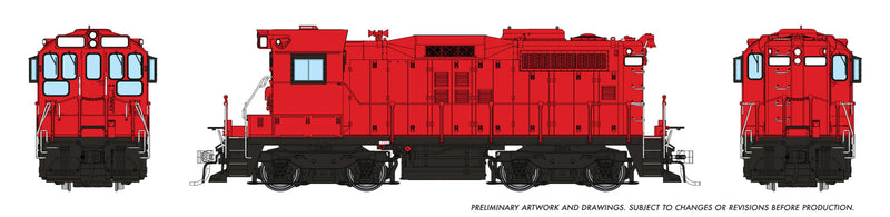 Chargez l'image dans la visionneuse de la galerie, Rapido HO SW1200RSm « Sweep » Industrielle sans lettrage – Rouge (1108521)
