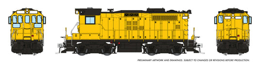 Rapido HO SW1200RSm « Sweep » Industrielle sans lettrage – Jaune (1108522)