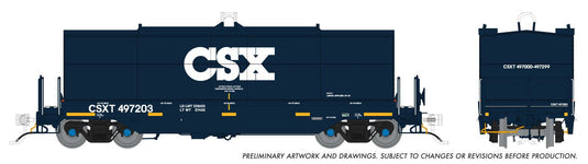 Rapido Trains HO Wagon à bobines Greenbrier Transverse Coil Car - CSX