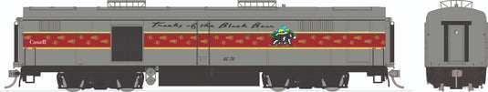 Rapido Trains HO – Voiture génératrice HEP PB Algoma Central nº 78