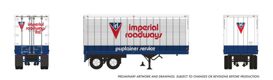 Rapido Trains HO – Remorque Can-Car 26 pi : Imperial Roadways