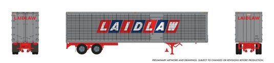 Rapido Trains HO – Remorque fourgon Trailmobile 45 pi : Laidlaw