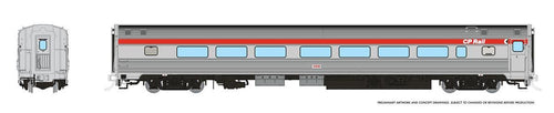 Rapido Trains HO Budd Coach: CP Rail - Action Red