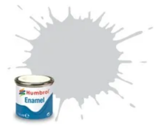 Humbrol Émail mat – Gris clair (Light Gray) N° 147 (14 ml)