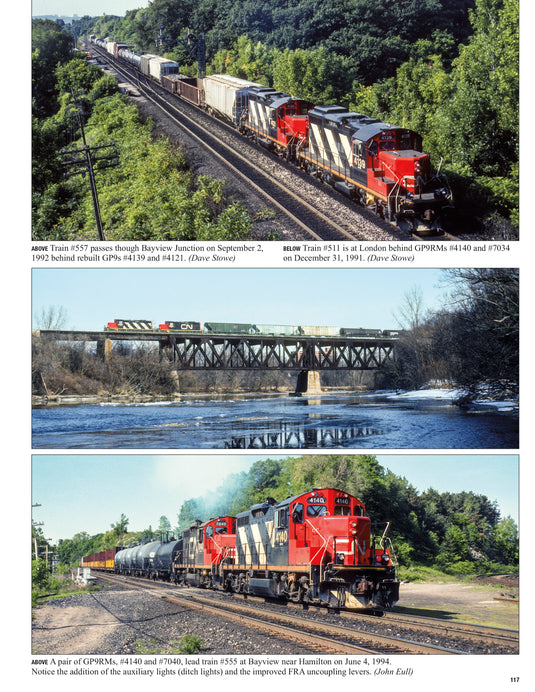 Morning Sun Books - Canadian National Power In Color Vol.1 First Generation GM Roadswitchers - Hardcover 128 Pages All Color