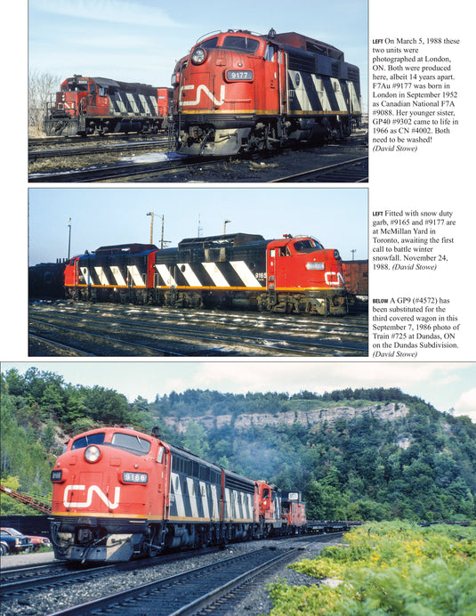 Morning Sun Books - Canadian National Power In Color Vol.3 Covered Wagons (Passenger & Freight) - Hardcover 128 Pages All Color