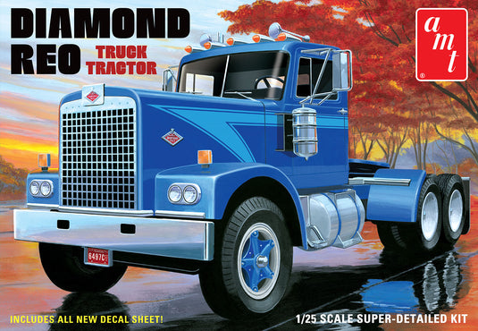 AMT 1/25 Diamond Reo Truck Tractor