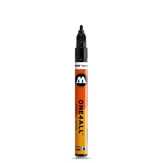 Molotow 127HS ONE4ALL 2mm. marker - Metallic Silver #680