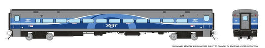 Rapido Trains P-S Comet Commuter car AMT (Late) - Coach