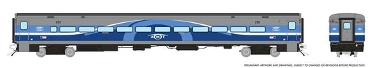Rapido Trains P-S Comet Commuter car AMT (Late) - Coach
